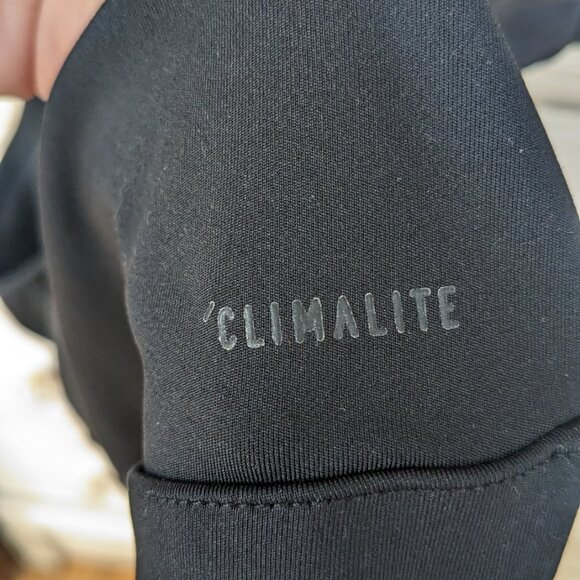 Adidas Climalite sports bra black crop top with snake skin pattern - Picture 3 of 9